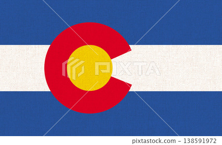 Flags of the U.S. states Fabric Flag Colorado, Flag of American state Colorado Flags of the U.S. states Fabric Flag Colorado, Flag of American state Colorado 138591972
