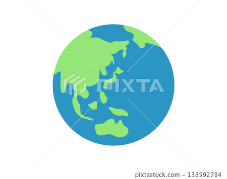 地球圖示插圖 地球圖示插圖 138592784