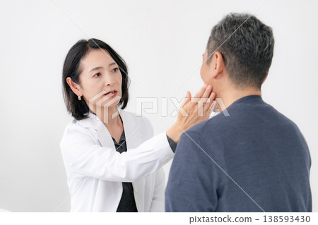Men's beauty, cosmetic medicine, female doctor 138593430