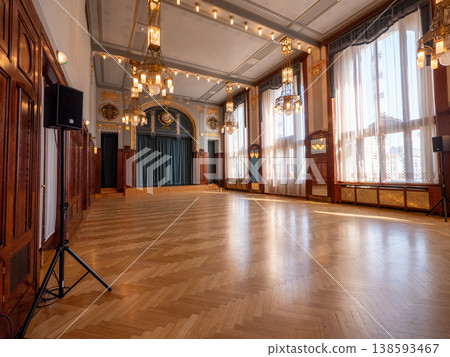 Luxurious interior of the Municipal House in Prague, Czech Republic Luxurious interior of the Municipal House in Prague, Czech Republic 138593467