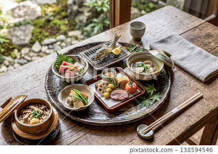 Japanese food set Japanese food set 138594546
