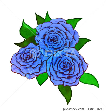 藍玫瑰 藍玫瑰 138594699