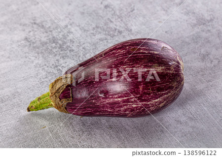 Stripped violet graffiti eggplant vegetable Stripped violet graffiti eggplant vegetable 138596122