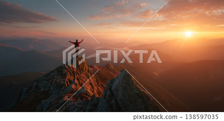 Christ the Redeemer at Sunrise Iconic Rio de Janeiro Panorama Christ the Redeemer at Sunrise Iconic Rio de Janeiro Panorama 138597035