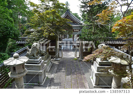 Hachiman Shrine at Oikeji Temple, Koka City, Shiga Prefecture Hachiman Shrine at Oikeji Temple, Koka City, Shiga Prefecture 138597313