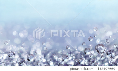 Sparkling diamond particles and a luminous background material; a luxurious gemstone texture. 138597669