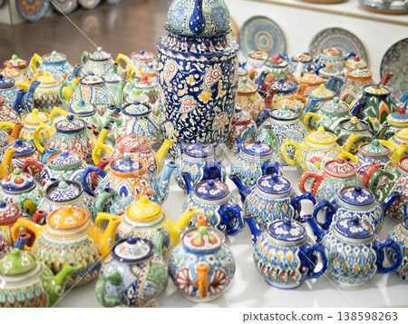 Uzbek teapots 138598263