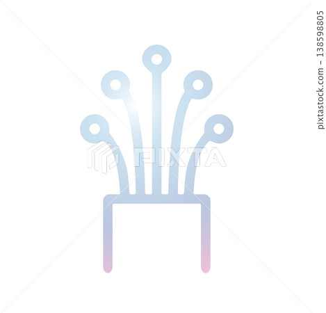 Cable icon design template Cable icon design template 138598805