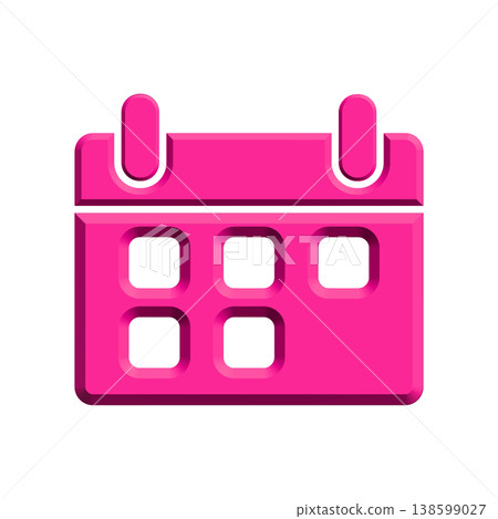 Calender icon design template Calender icon design template 138599027