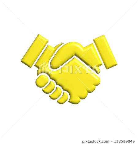 Handshake icon design template Handshake icon design template 138599049