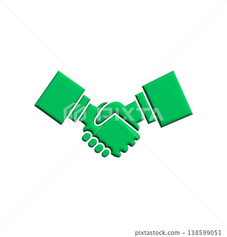 Handshake icon design template Handshake icon design template 138599051