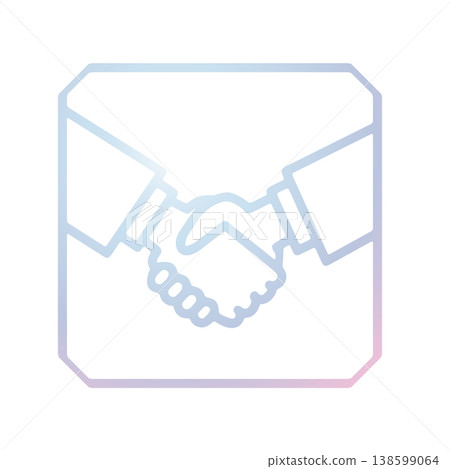 Handshake icon design template Handshake icon design template 138599064
