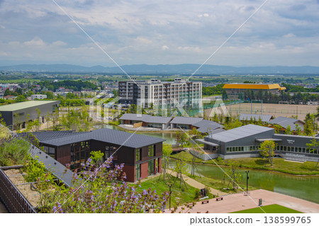 A view of a facility in Kitahiroshima, Hokkaido. A view of a facility in Kitahiroshima, Hokkaido. 138599765