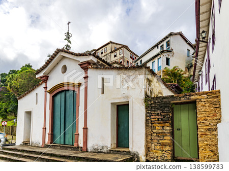 Historic streets of Ouro Preto 138599783