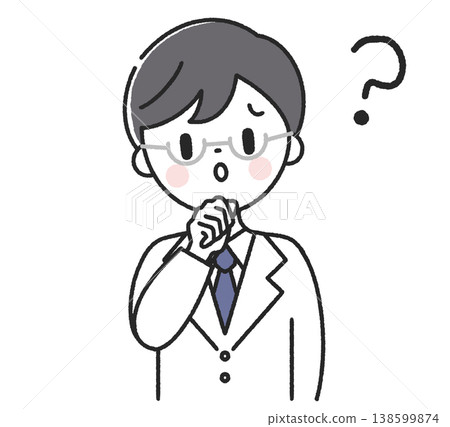 一位心存疑慮的男醫生 138599874