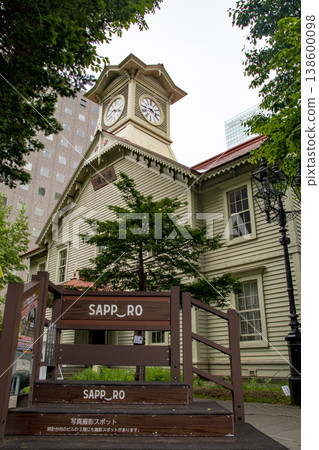 漫步北海道札幌的景象。 漫步北海道札幌的景象。 138600098