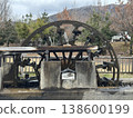 Triple waterwheel (Location: Ichijodani Asakura Water Station, Fukui City, Fukui Prefecture; Date of photo: March) 138600199