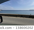 The sea in March, viewed from a car window. *Noto Peninsula, Ishikawa Prefecture 138600202