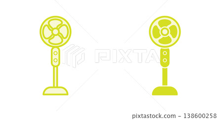 Air Fan icon design template Air Fan icon design template 138600258