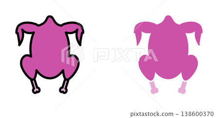 Meat icon design template Meat icon design template 138600370