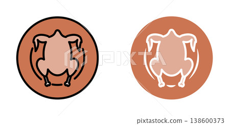 Meat icon design template Meat icon design template 138600373