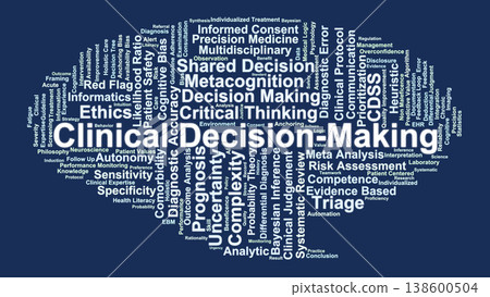 Clinical Decision-Making Word Cloud. A Synthesis of Cognitive Systems, Diagnostic Logic, and Shared Decision-Making Strategies Essential for High-Quality Clinical Care and Safety. 138600504