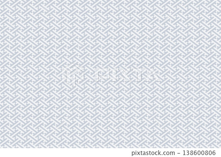 Light gray scabbard pattern Japanese design background material 138600806