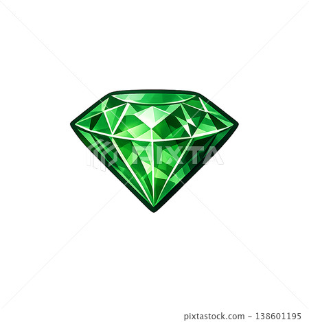 Sparkling emerald 138601195