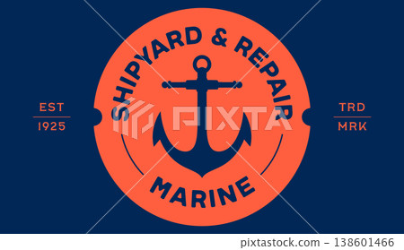 Anchor, hand drawn sign, symbol Anchor, hand drawn sign, symbol 138601466
