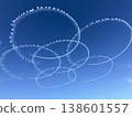 Cherry blossoms painted in the sky 138601557