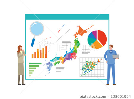 與日本相關的統計圖表和人物 138601994