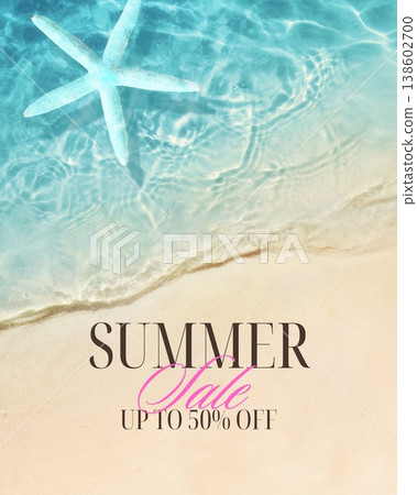 text summer on beach text summer on beach 138602700
