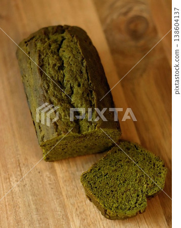 Matcha pound cake 138604137