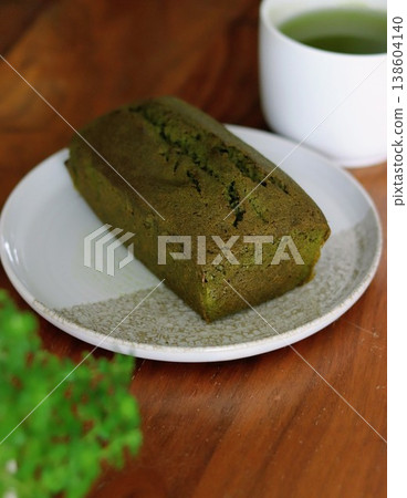 Matcha pound cake 138604140