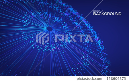 Abstract digital ai technology background with tech dots wave for big data science. 3d conference line with design pattern webinar for research graphic sound. Network presentation background. Abstract digital ai technology background with tech dots wave for big data science. 3d conference line with design pattern webinar for research graphic sound. Network presentation background. 138604873