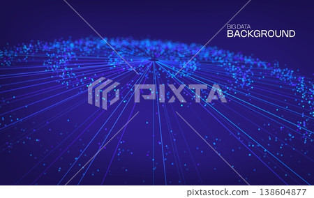 Abstract digital ai technology background with tech dots wave for big data science. 3d conference line with design pattern webinar for research graphic sound. Network presentation background. Abstract digital ai technology background with tech dots wave for big data science. 3d conference line with design pattern webinar for research graphic sound. Network presentation background. 138604877