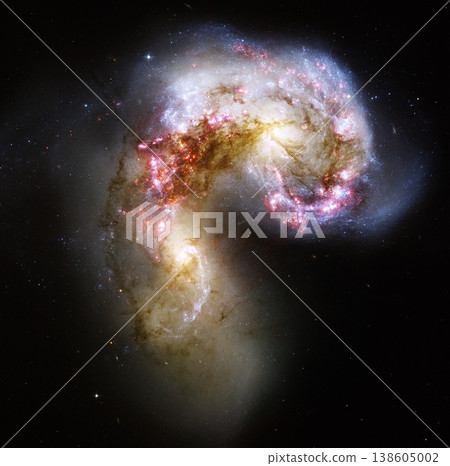 Star, universe or nebula in space on dark background in the natural milky way solar system for astronomy. Light, galaxy and infinity of the night sky in the cosmos for fantasy or wallpaper background 138605002