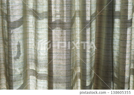 Curtains bathed in the morning sunlight Curtains bathed in the morning sunlight 138605355