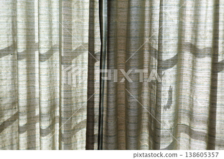 Curtains bathed in the morning sunlight Curtains bathed in the morning sunlight 138605357