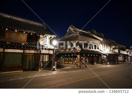 小江戶川越一番街商店街:傳統倉庫街景 小江戶川越一番街商店街:傳統倉庫街景 138605722