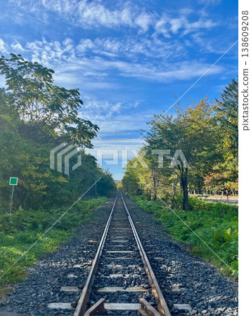 The railway tracks go on forever (Abashiri City, Hokkaido) The railway tracks go on forever (Abashiri City, Hokkaido) 138609208