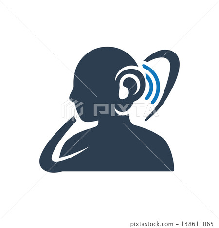 Hearing Aid Device Icon Hearing Aid Device Icon 138611065