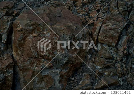 Natural rock texture background abstract stone surface with rough cracked pattern Natural rock texture background abstract stone surface with rough cracked pattern 138611491