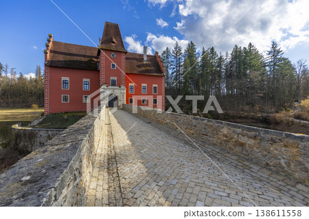 Cervena Lhota Castle reflecting history in Czechia Cervena Lhota Castle reflecting history in Czechia 138611558