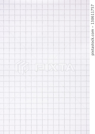 White grid paper background. Stock photo White grid paper background. Stock photo 138611757
