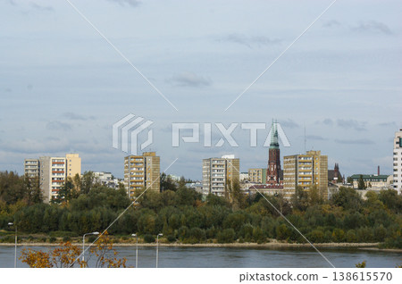 panorama of the eastern part of the city of Warsaw Poland panorama of the eastern part of the city of Warsaw Poland 138615570