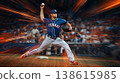 Baseball pitcher 138615985