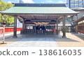 在陽光明媚的日子裡，福岡的東嘉惠比壽神社 138616035