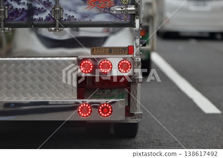 Truck tail lamp image Truck tail lamp image 138617492