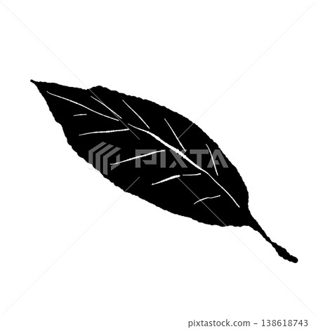 萬聖節單色枯葉插圖,單片長條狀橫向輪廓素材 萬聖節單色枯葉插圖,單片長條狀橫向輪廓素材 138618743